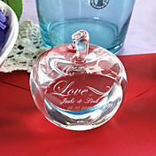 Personlized Crystal Apple Keepsake