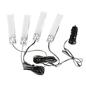auto-interieur decoratie LED-verlichting brandt blauw