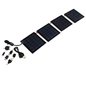 4w chargeur solaire pliable pour les téléphones cellulaires / produits numériques