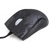 splitter nye rapoo v2x 3000dpi optisk kabel pro gaming mus