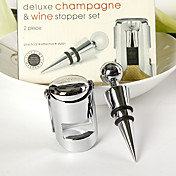 deluxe tappo di champagne e vino (2 pezzi)