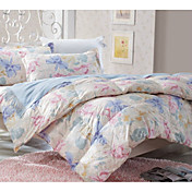 twin / full / queen-size cor sólida percal cetim vários contagem da linha 300 para baixo comforter