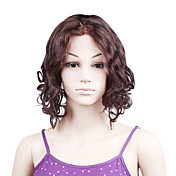 100% Indian Remy Hair Fashion Mixed Color Big Curly 16" Full Lace Wig