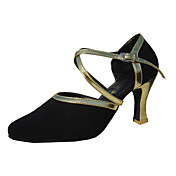 Customize Performance Dance Shoes Velvet Upper Modern Shoes for Women