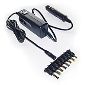 Verstellbare Universal Laptop Auto DC-Adapter mit 8 Anschlüssen (14v-24v, 100w)