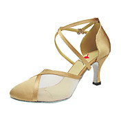 Customize Performance Dance Shoes Satin Upper Modern Shoes for Women