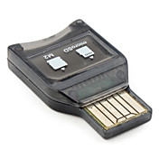iSmart mini USB microSD e lettore di schede m2 (nero)