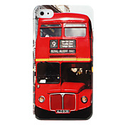Protective Hard ABS Case for iPhone 4 and 4S (Red Bus)