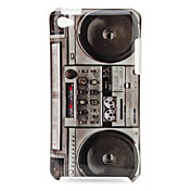 beskyttende Radio Cassette mønster Cover til iPod Touch 4