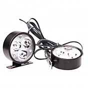 feux diurnes à LED (3 LED, 2 pcs)