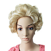 Capless Short Synthetic Curly Hair Wig