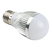 e27 6w 510lm 6000-6500K bianco naturale palla lampadina led (85-265V)