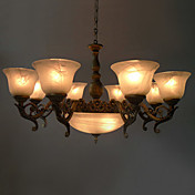 Lámpara Chandelier con 11 Bombillas - MACALLEN