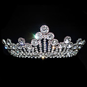 Regal Rhinestone Bridal Tiara