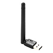 Mini USB High-Boost Wi-Fi Adapter (802.11 n, g, b, Black)