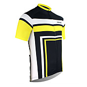 Mens Cycling Short Sleeve Jerseys With 100% Polyester And Quick Dry Function Fabrics