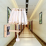 1 - licht kristallen wandlamp