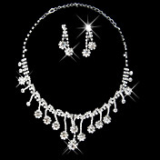 Beautiful Rhinestone Dazzling Ladies' Jewelry Set (45 cm)