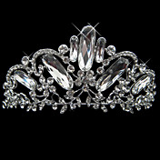 Mode-Legierung mit Strass und Perlen Diadem Braut