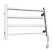 40w elegancia de montaje en pared tubo cuadrado warmmer toalla tendedero