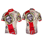 kooplus-menns korte ermer clcying trøyen med 100% polyester (skulls)