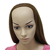 Hight Quality Synthetic Brown 3/4 Cap Hair Extension- 2 Colors Available