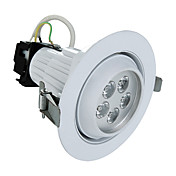 1W LED Ceiling Light with 5 LEDs in Black