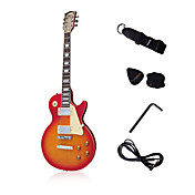 Les Paul Custom Hand Alters Sunburst E-Gitarre mit Zubehör