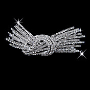 erstaunlich Legierung mit Strass und Perlen Diadem Braut