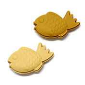 design unico pesce avvolgicavo (colori assortiti)