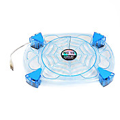 refroidisseur pour ordinateur portable USB avec un grand fan (transparent)