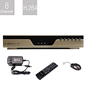 Ultra-Low-Preis 8-Kanal-DVR (H.264-Komprimierung, Netzwerk)