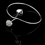 Artistic Ladies' Rhinestone Charm Bracelet