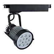 1W LED Tracking Light with 12 Lights in Black Color
