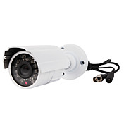 Ligne 700 tv ir caméra étanche avec 3 support de l'axe (20 mètres de distance ir)