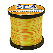 Sea Bass-PE Fishing Line 300m (Yellow)