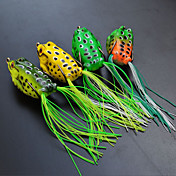 weichen Köder Frosch 55mm 13g sinkende Kunststoff Fischköder (Farbe sortiert)
