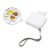 Portable Four Cell Medicine Box