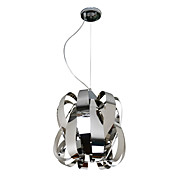 RVS hanglamp met 1 licht