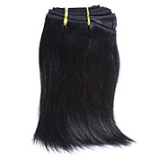 100% Indian Remy Hair 6 Inch Natural Straight Hair Weave Hair Extensions 26 Colors Available