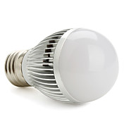 E27 6W 520LM Warm White and Natural White Light LED Ball Bulb (85-265V)