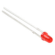 3mm rote Leuchtdiode LED-Lampen (20 Stück pro Packung)