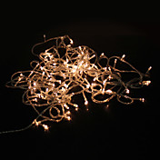 10M 100-LED Warm White 8 Sparking Modes Christmas Fairy String Light (220V)
