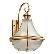 gouden wandlamp met 3 lampjes