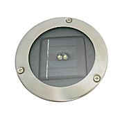 2 LED White Solar Power Underground Landscape Garden Light