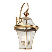 gouden wandlamp met 3 lampjes