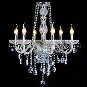 Crystal Ceiling Light with 6 Lights