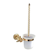 Ti-PVD Antique Wall-mounted Toilet Brush Holder
