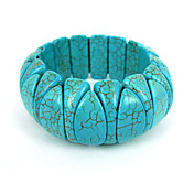 Bracciale filo chic donna turchese di elastiche