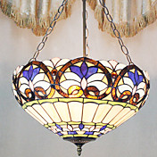 Tiffany Pendant Light with 3 Lights